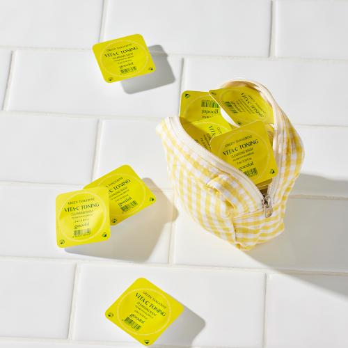 [2EA] 구달 청귤 비타C 토닝 클렌징 밤 트래블 키트 [증정] 청귤패드샤셰2EA