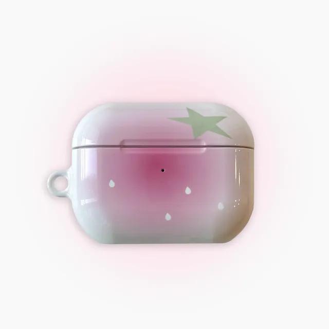 [real strawberry] 딸기 에어팟 케이스 pink / 버즈 라이브