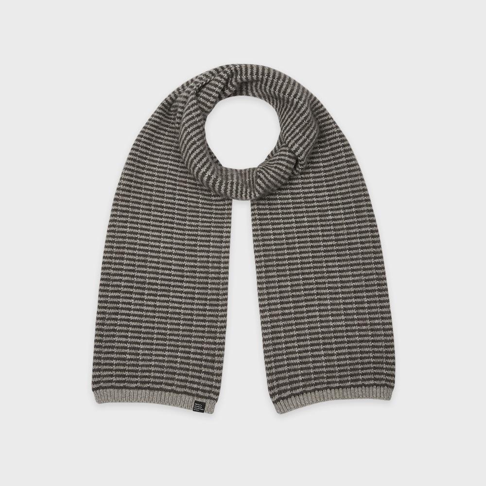 Fox Stripe Muffler (Cocoa)