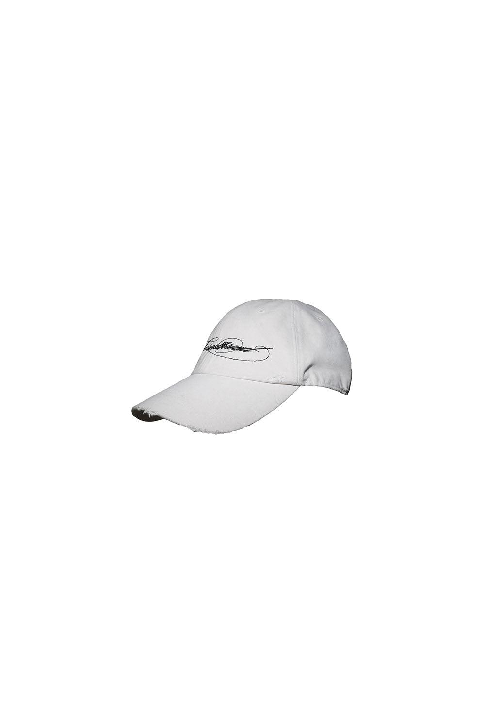 S logo script cap