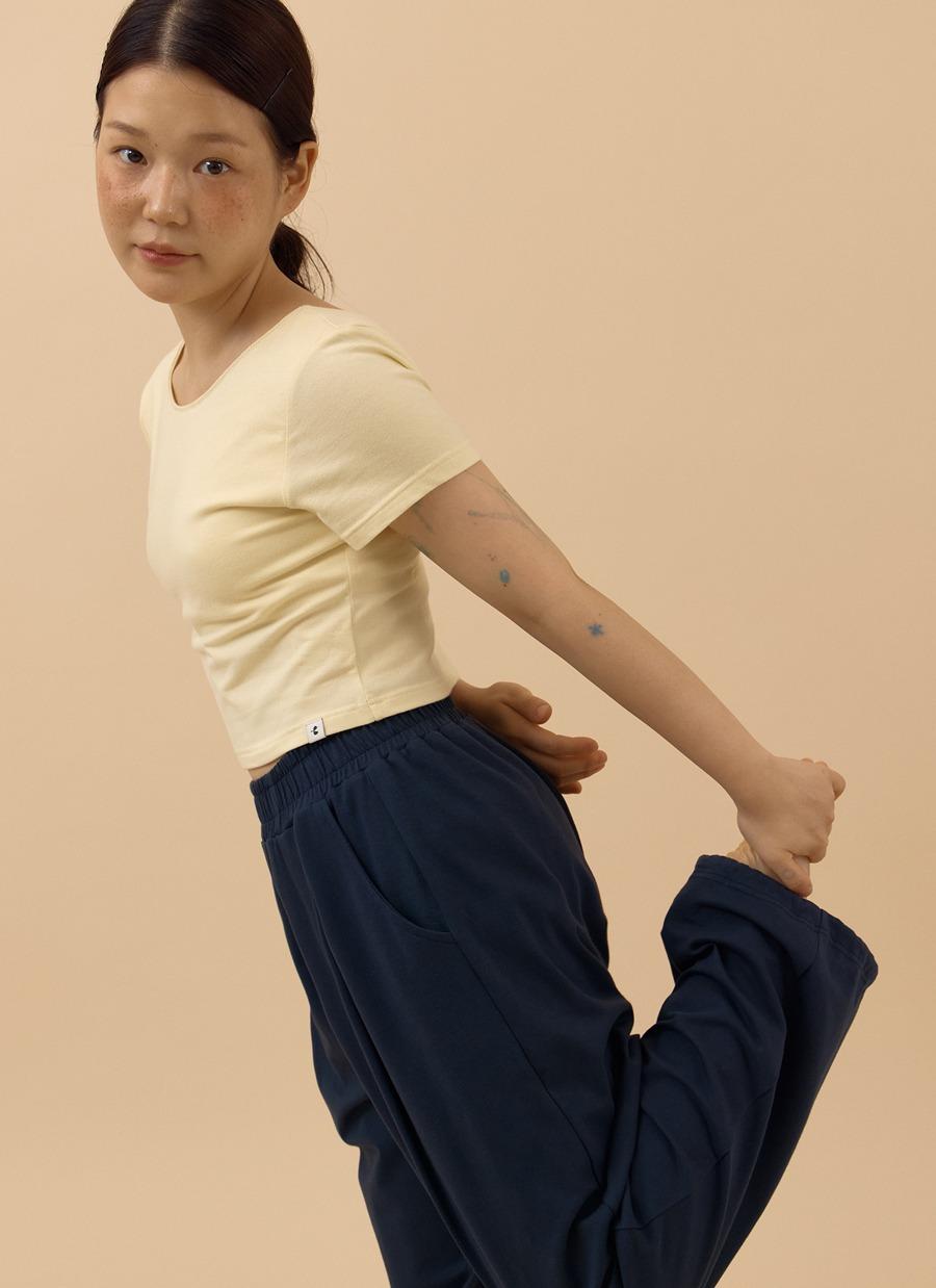 SHORT SLEEVE BASIC TOP