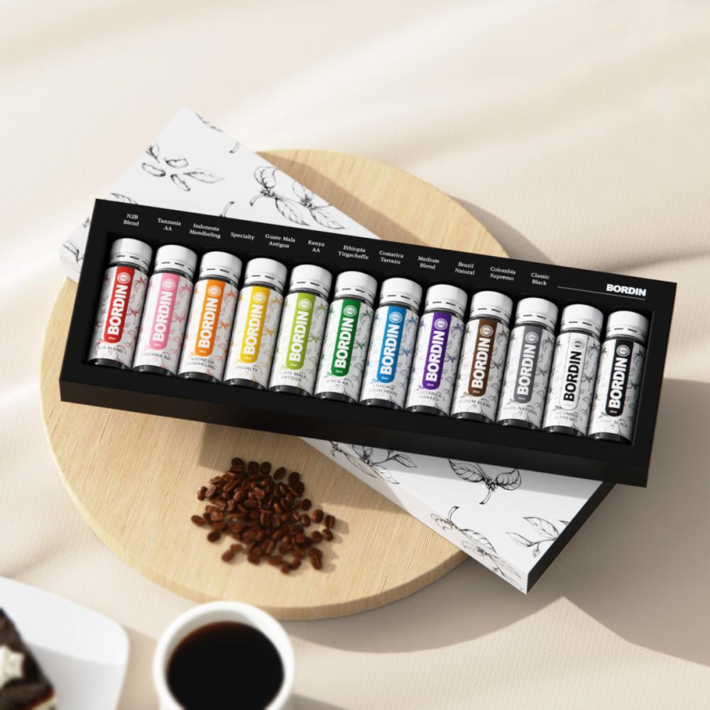 [정기구독] 보르딘 콜드브루 더치커피 알록달록 앰플 12종세트 [원산지:에티오피아산(빅테라) 등]