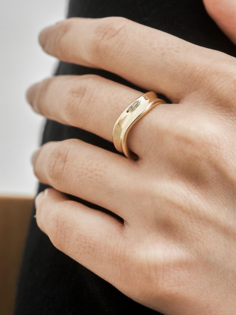 'Veining\' 11R (Gold/Silver)