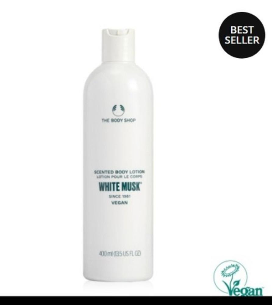 더바디샵 화이트 머스크 스무스 새틴 바디 로션 400ml (중성) / 리뉴얼