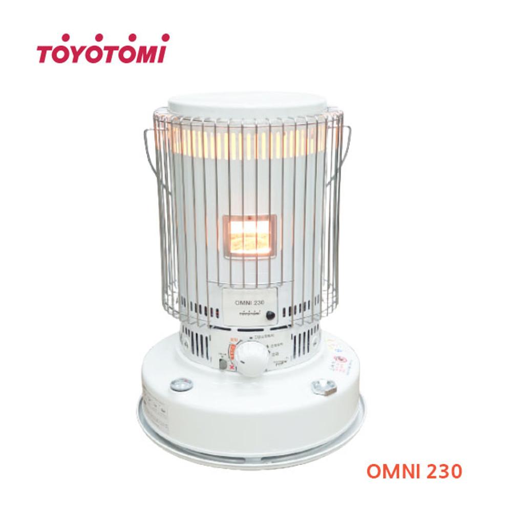 토요토미 OMNI230 (옴니230 화이트) 정식수입 / 심지식난로