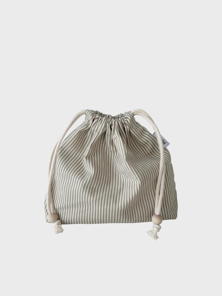 Stripe String Pouch (스트라이프 스트링 파우치)