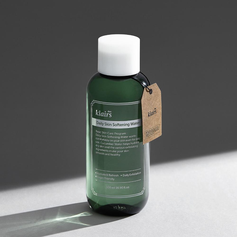 클레어스 데일리 스킨 소프닝 워터 500ml