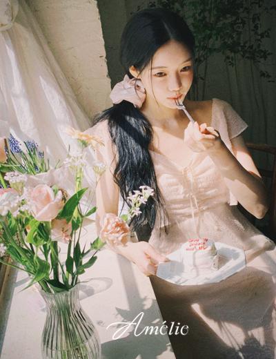 Pre-ss 7%.Amelie dress line.plumage butterfly dress