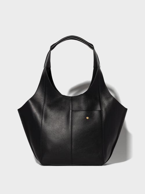 Parachute Small - SMOOTH CALFSKIN BLACK