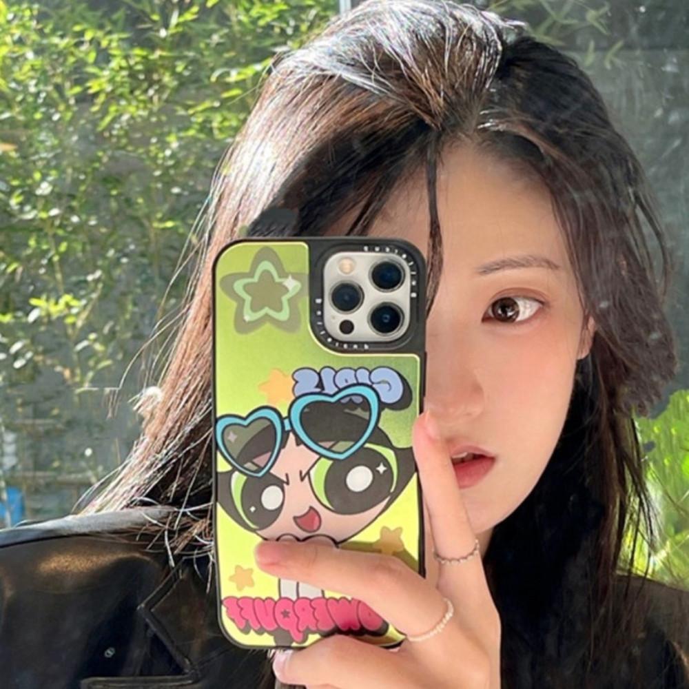 파워퍼프걸 티파이케이스 아이폰14케이스 연예인케이스 제니