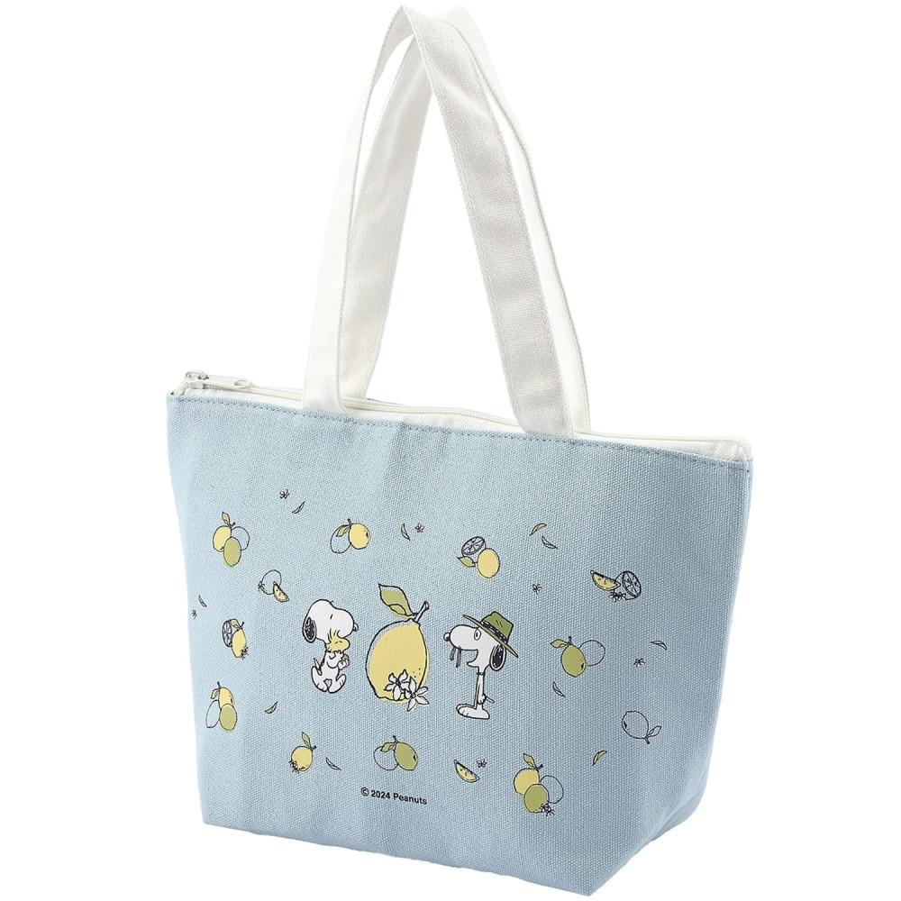 TB-14 보온 토트 도시락 가방 블루 스누피