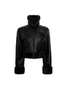 [7TH REORDER] HIGH NECK SHORT MUSTANG IN BLACK