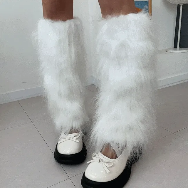 🎀최저가/예쁜핏레그워머🎀 니트레그워머 니트발토시 별레그워머 털레그워머 퍼레그워머 스쿨룩 학교 학생 유니크 스트릿 걸스힙합 댄스 코스프레 코스튬 겨울신상 하라주쿠룩 하이틴 키치