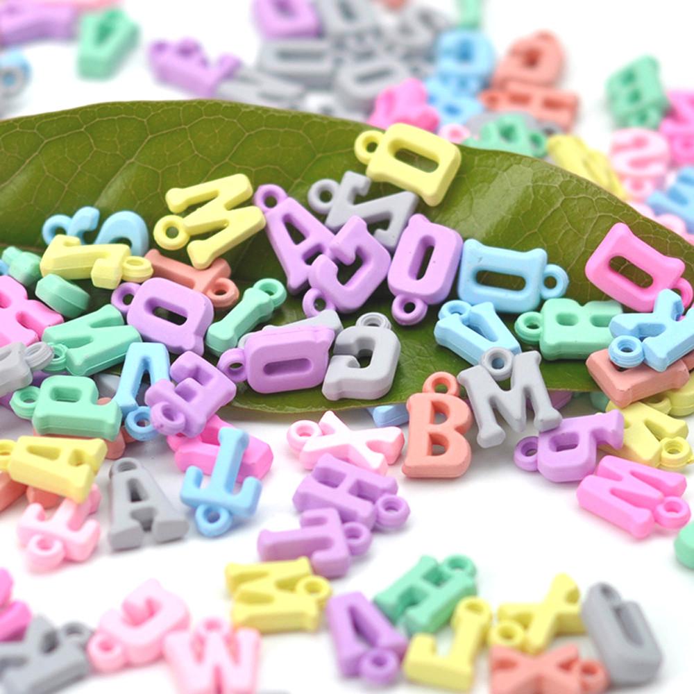 [도매] 알파벳 펜던트 참 250g (약1000개) 악세사리부자재 So-23