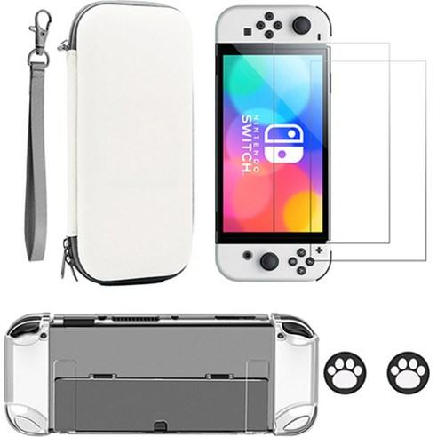 스페이스쉴드 닌텐도 스위치 OLED 에센셜 액세서리 5종 세트 - 주변기기 | 쿠팡