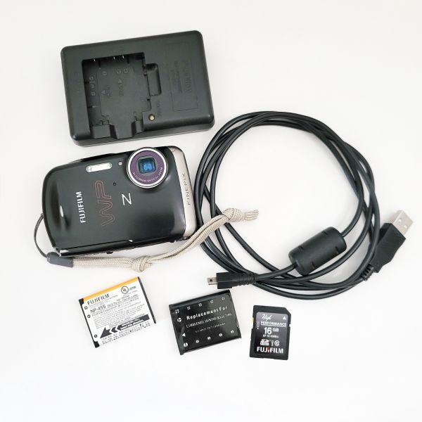 후지필름 파인픽스 Z33 WP 10MP 블랙 디지털 카메라 w 비디오