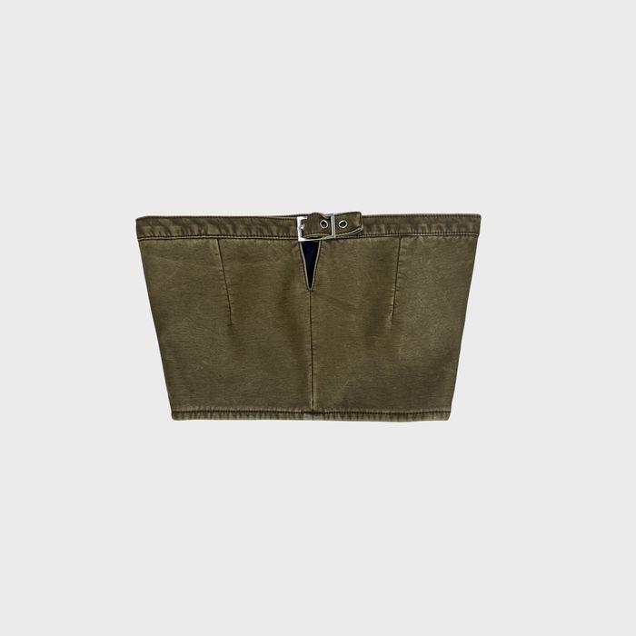 gigi top - dark olive