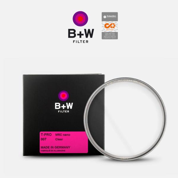 (정식 정품) 슈나이더 B+W T-PRO 007 MRC NANO Clear 필터 49mm BW