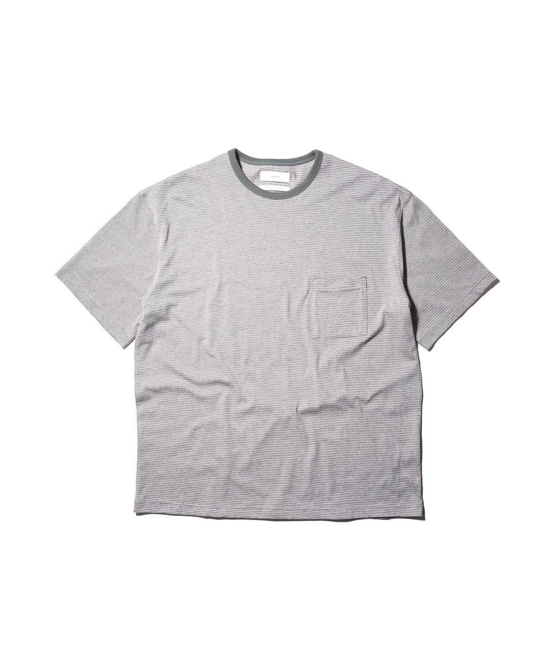 [25SS] Multi Stripe Short Sleeve - Olive