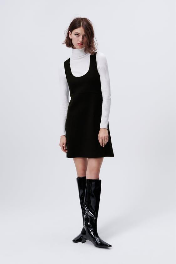 포켓 니트 원피스