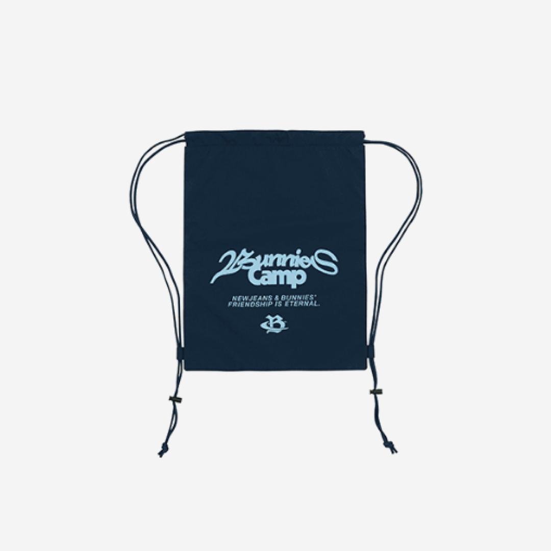 NewJeans Bunnies Camp Gym Sack Navy