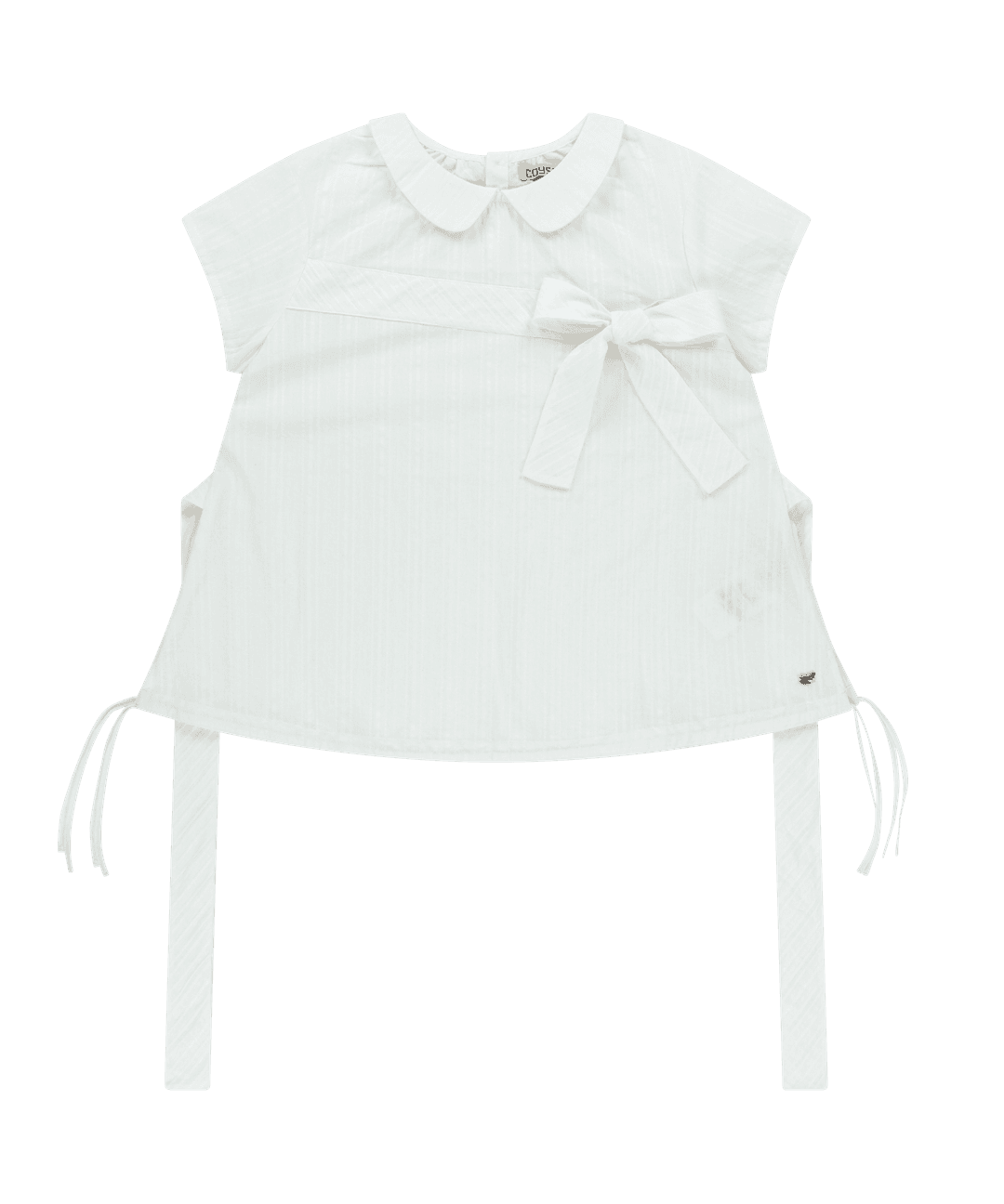 BOW BLOUSE WHITE