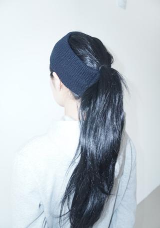 bold acrylic hair-band (2colors)