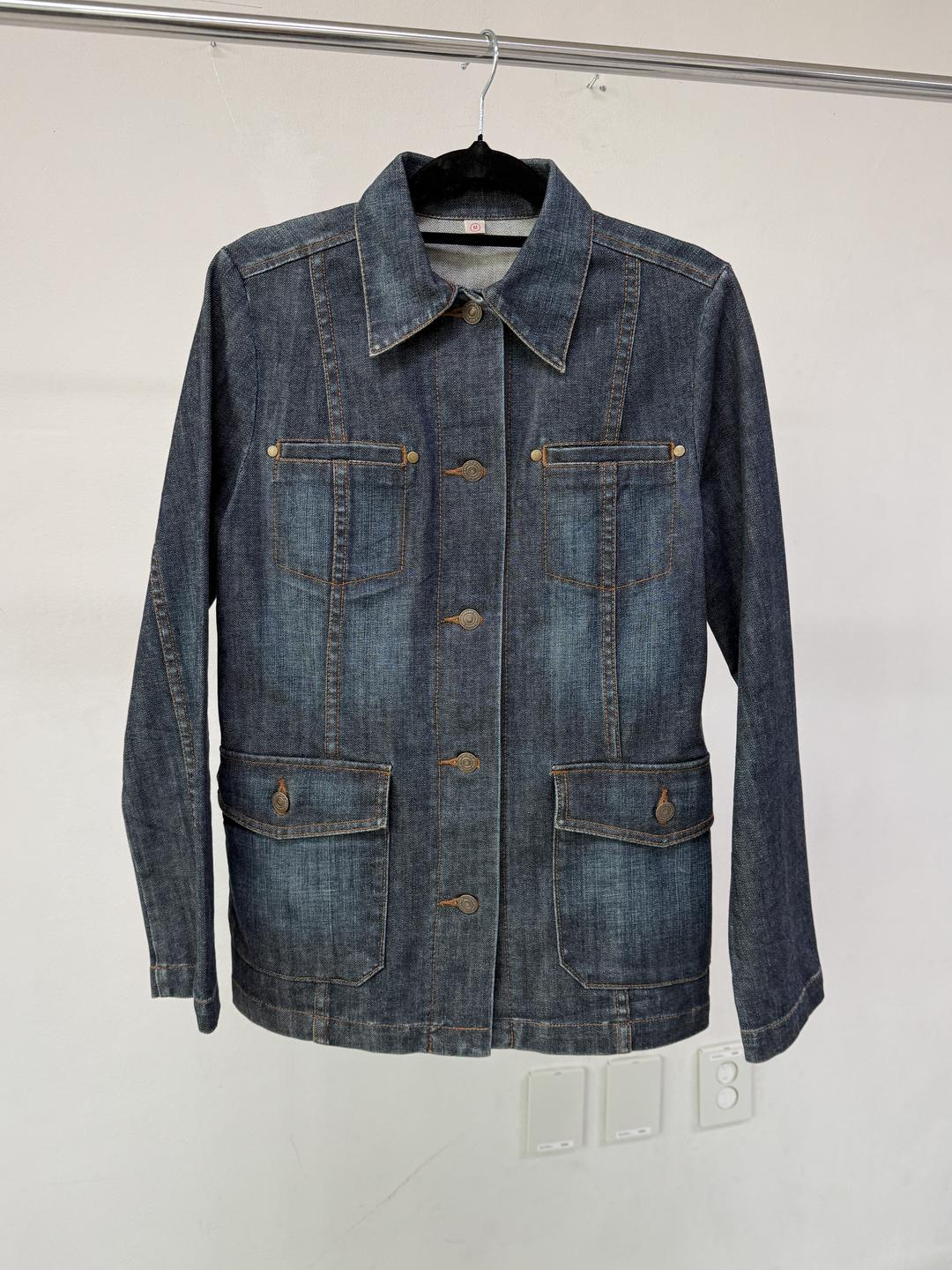 810. Pocket Denim Jacket