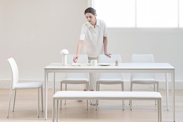 DAISY 포세린 세라믹 식탁 테이블 1400/1600/1800 (3size)