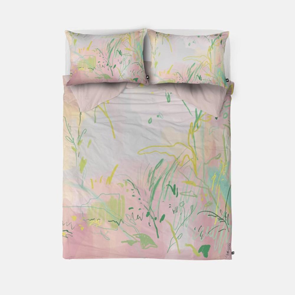 정보라 작가, 곧 봄 이불 세트