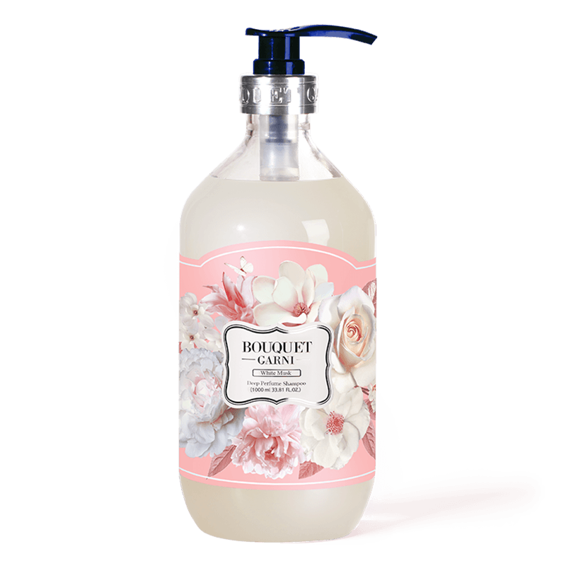 부케가르니 딥 퍼퓸 샴푸 1L 화이트머스크 향