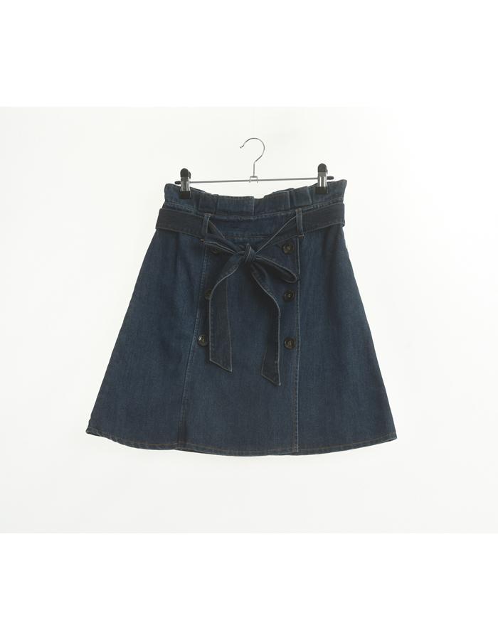 INGNI 데님 벨티드 스커트 / WOMAN M