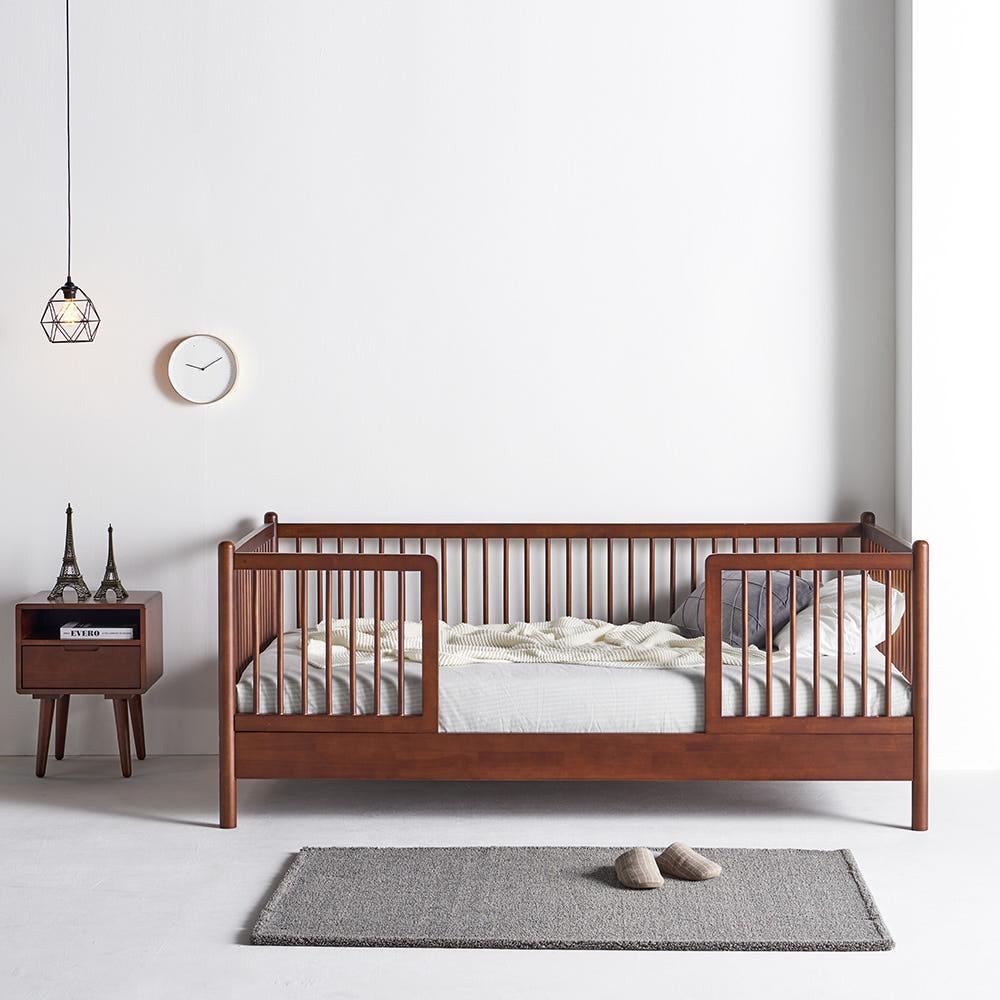 (슈퍼민트)에르고가드 아기 어린이 원목 침대 유아 키즈 침대프레임 SS