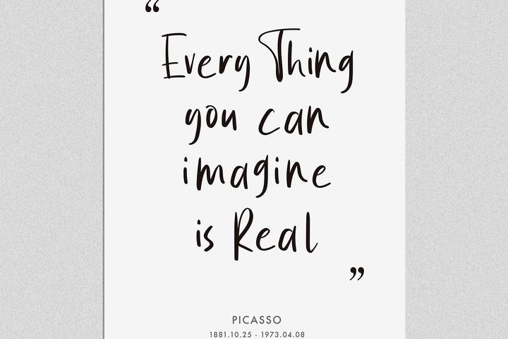 피카소 드로잉 그림 엽서 포스터 / A6 17