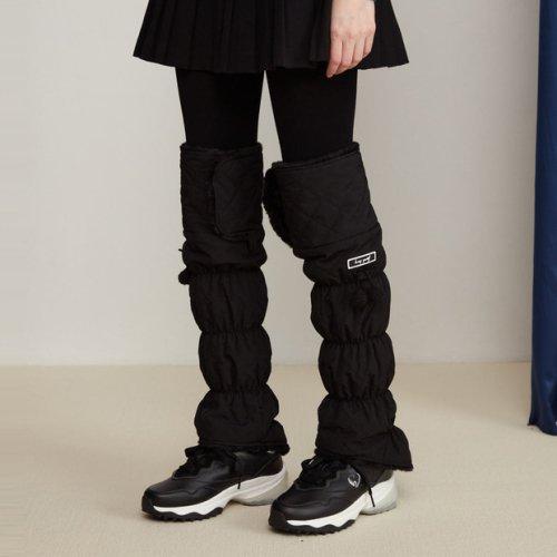 여성 방울 패딩 레그워머