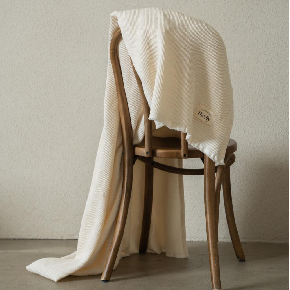 테슬 멜란지 면 블랭킷 담요 (2colors)