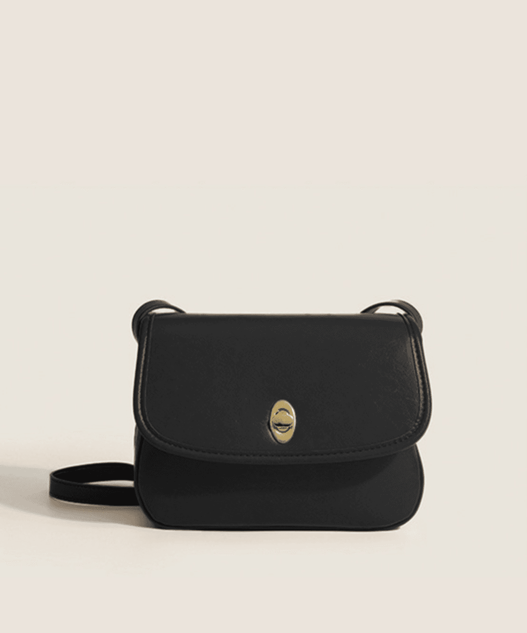 [무배/수납上] 비건 레트로 버클 플랩 스퀘어 크로스백 데일리 투웨이백 3color