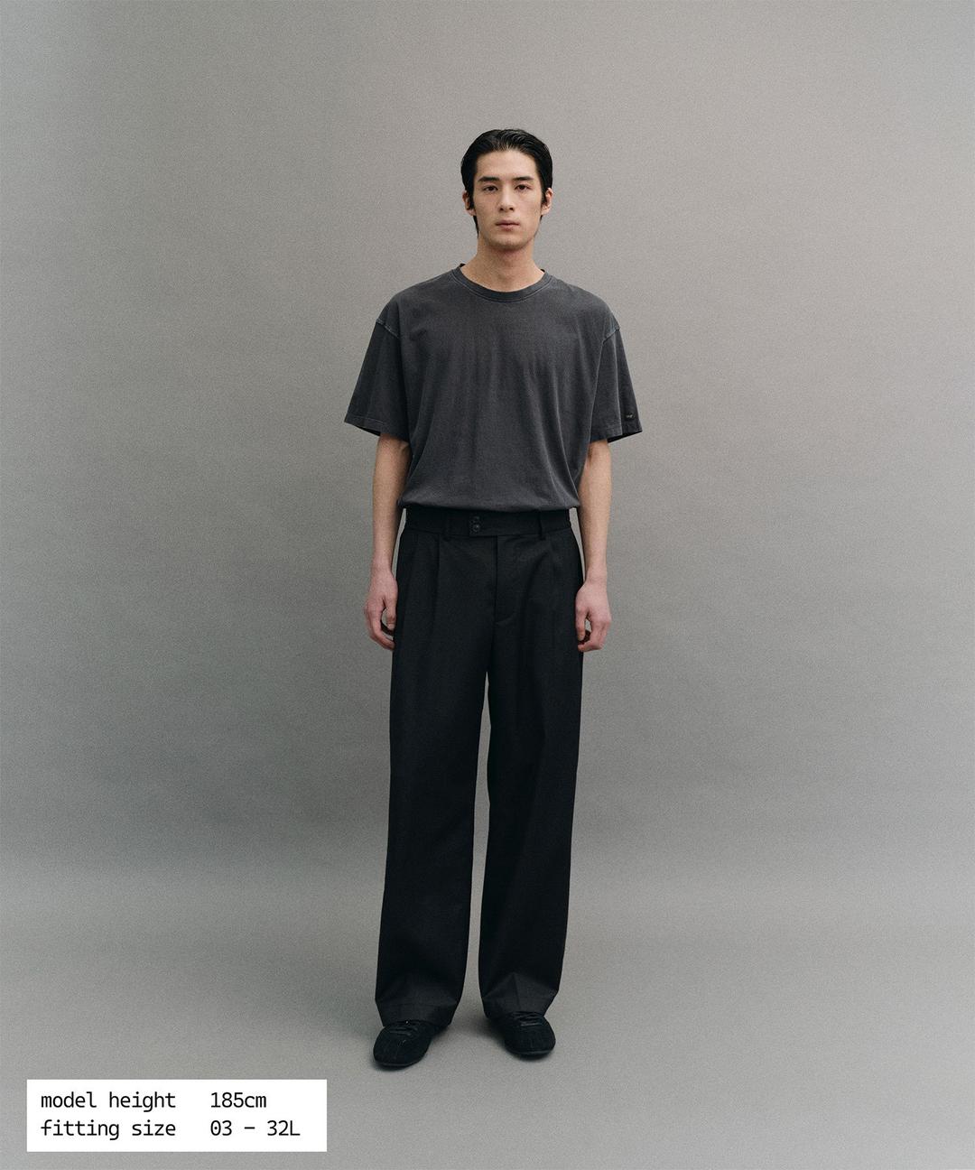 [SS] Santiago Slacks Flexible (Black)