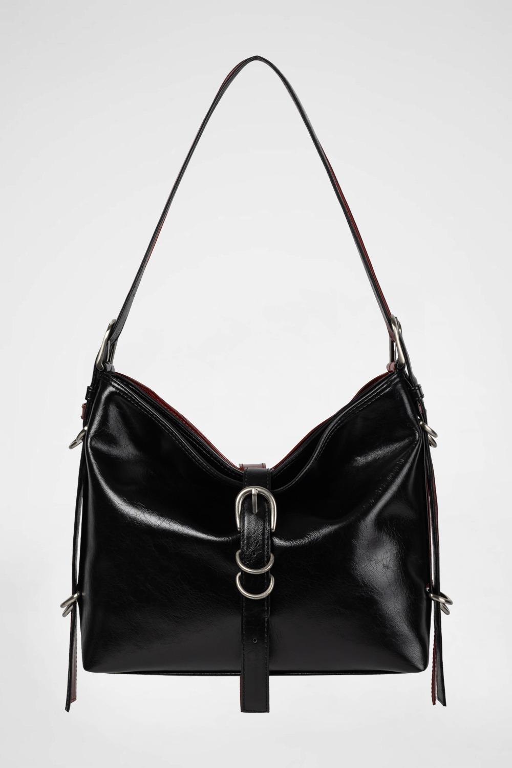 DIDI BELTED MINI BAG(2-WAY) / BLACK