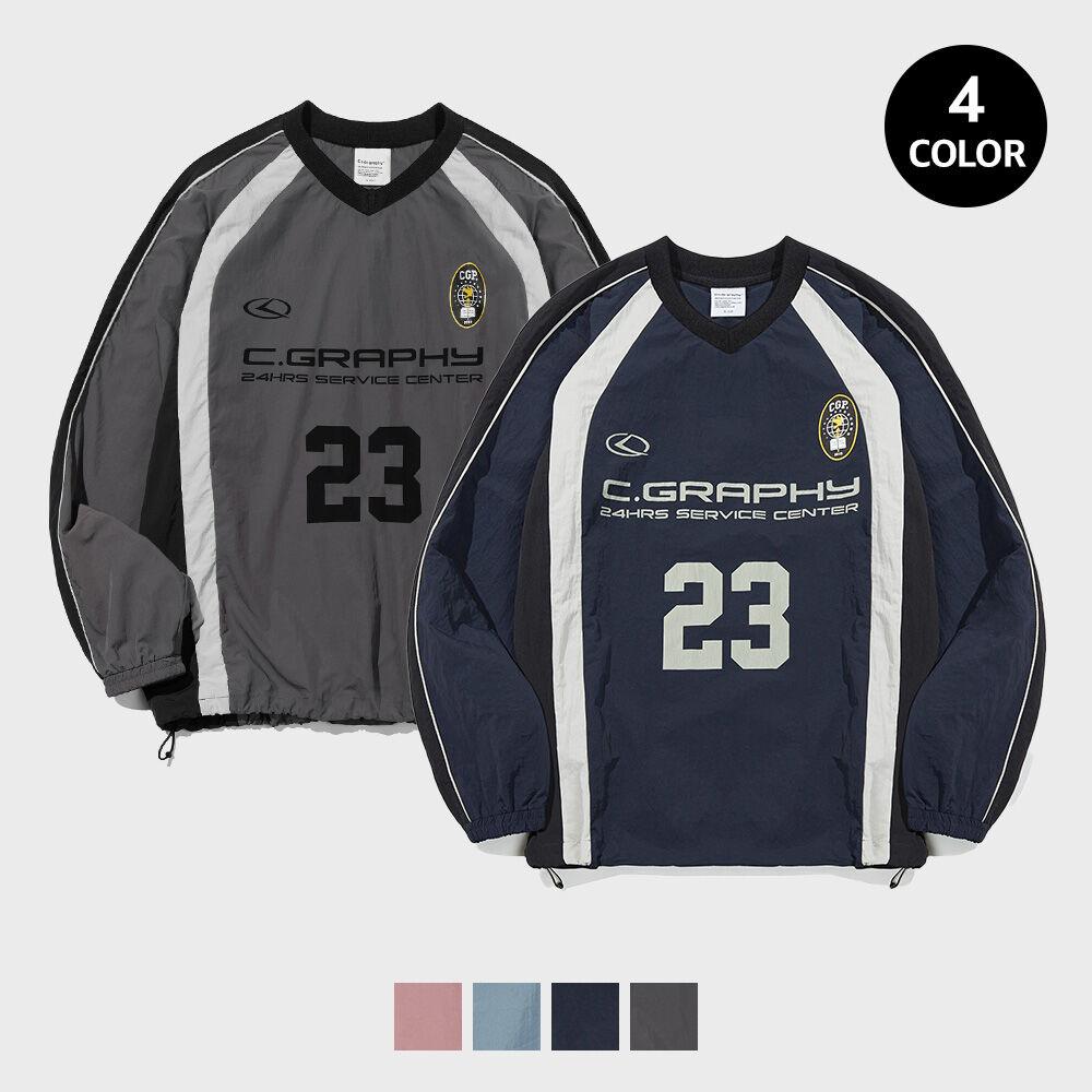 화섬 배색 스포츠 크루넥_4COLOR