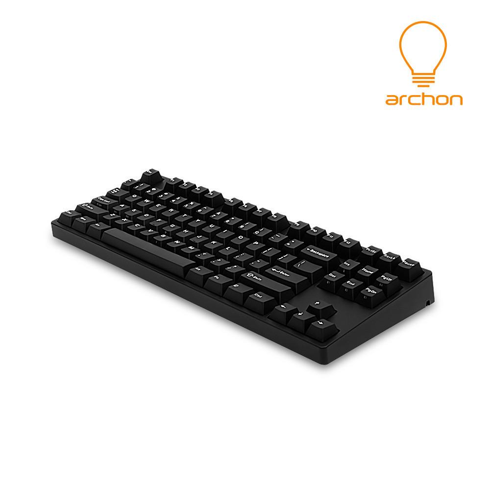 Archon 아콘 K77 유/무선 기계식키보드 RF 2.4G BT 5.0 블랙 한영 적축
