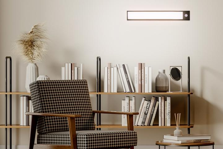 더 블랙 슬림 LED 무선 자동 센서등 무드등, 4sizes