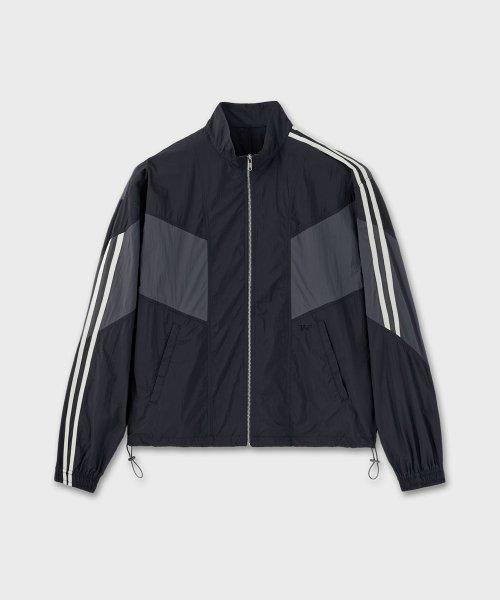 패널 트랙 자켓 (블랙)