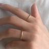 Silver925 2mm round ring