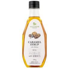 헬스레시피 몽크슈 카라멜시럽 WITH 알룰로스