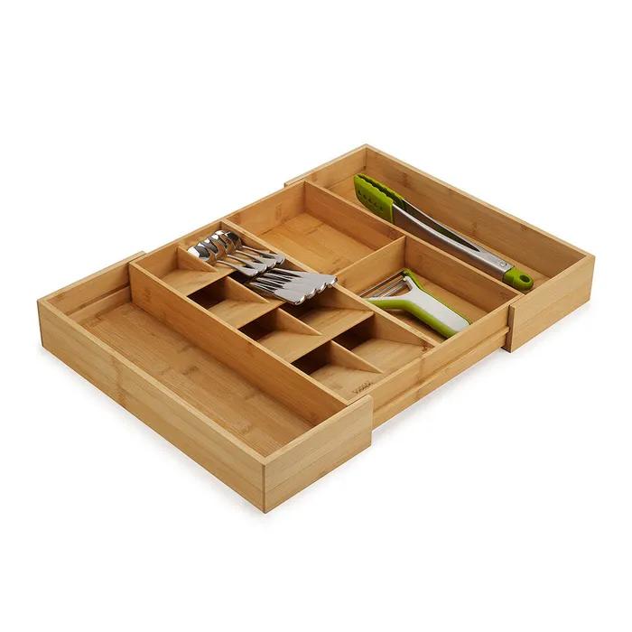 [조셉조셉] 드로워 스토어 뱀부 확장형 서랍 정리함