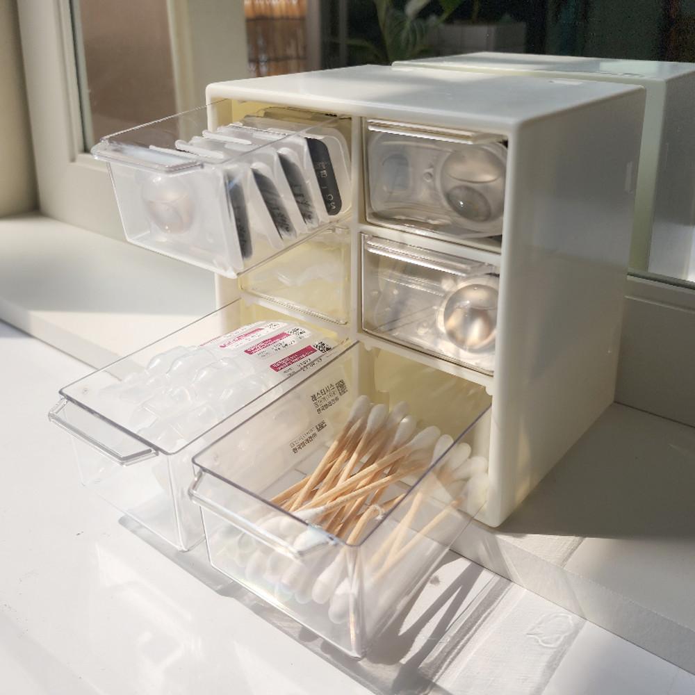 원데이 일회용 콘텍트 렌즈 인공눈물 케이스 보관함 S