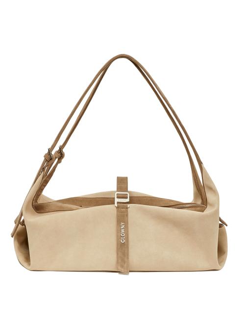 TAO REAL SUEDE HOBO BAG (SAND)