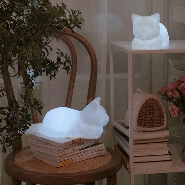 [할인] 식빵굽는 고양이 무드등 수면등 고양이무드등 조명 수유등 선물