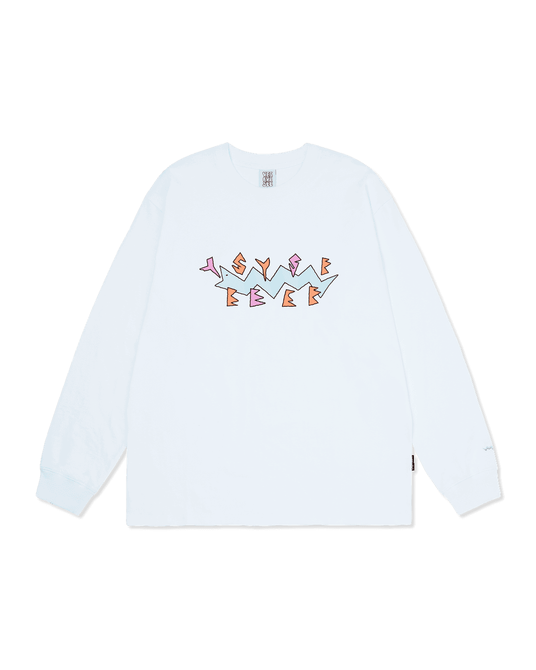 Y.E.S Blue SN L/S White